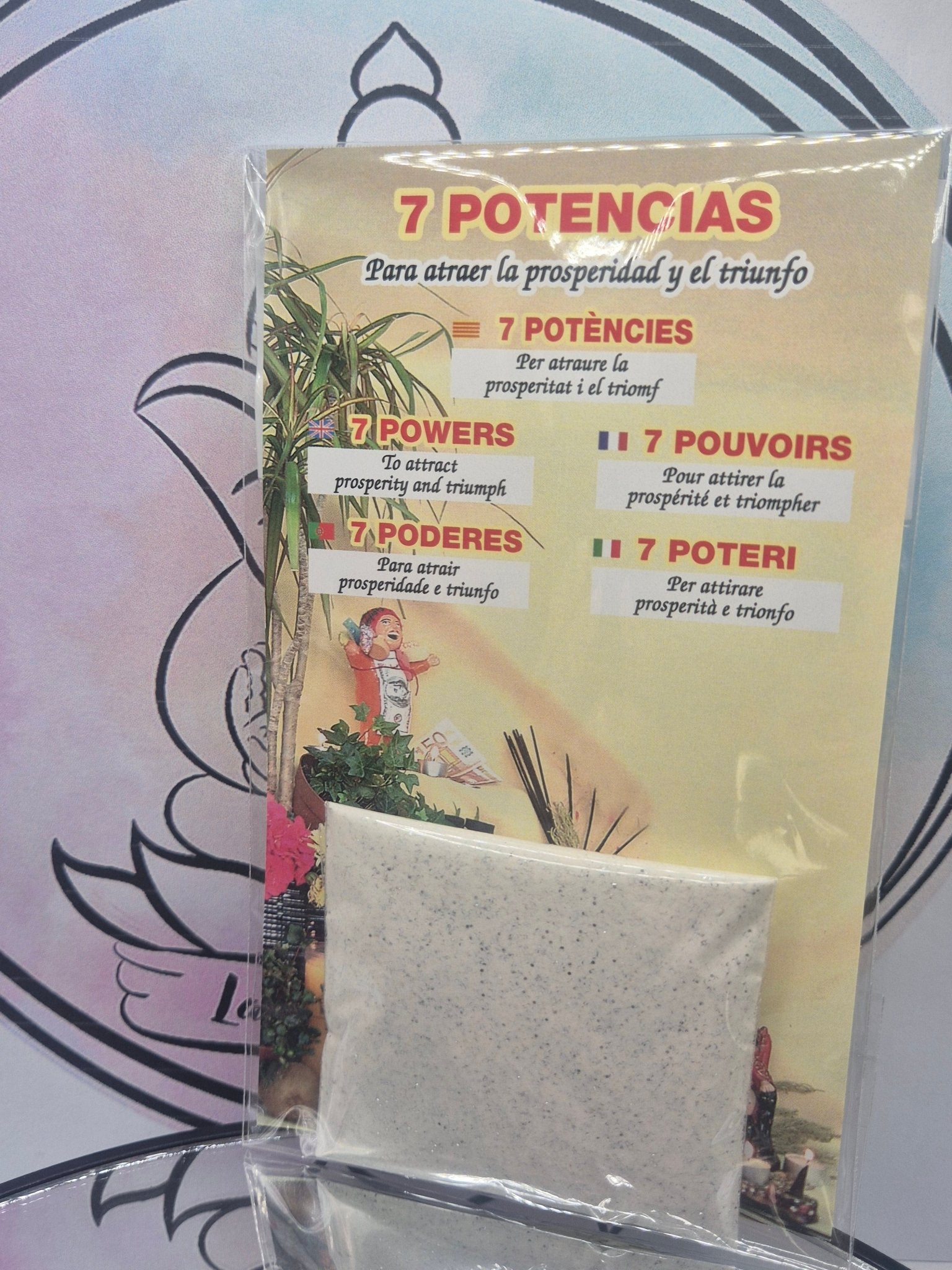 Polvo 7 Potencias PolvoTienda esotérica Málaga - La Tienda de Tata Magic: tienda Esotérica en Málaga